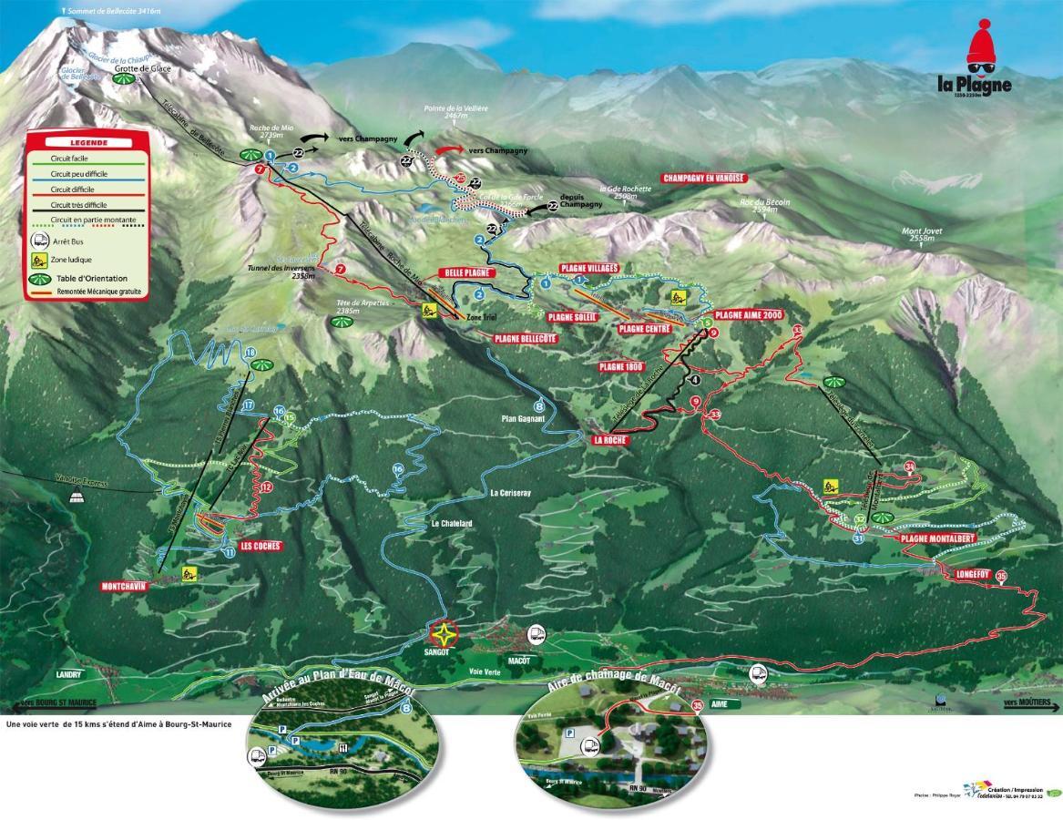 Y'Hello Studio Macot-la-Plagne Экстерьер фото